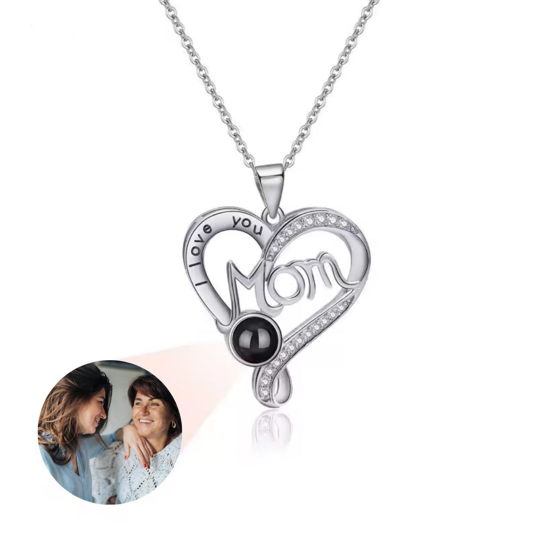 Her Heart Rose Gold Locket Personaliced Photo